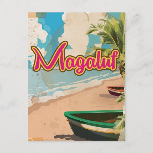 Magaluf vakantie Poster Briefkaart (Voorkant)