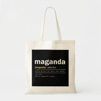 Maganda Filipino Princess Pinay Filip Tote Bag