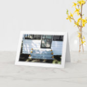 Magasin agricole avec carte de voeux vierge Citrou (Fleur jaune)