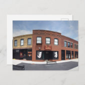 magasin avant sur carte postale (Devant / Derrière)