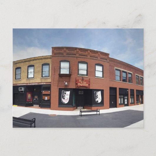 magasin avant sur carte postale (Devant)