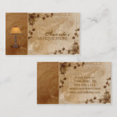 Magasin d'antiquités et de déco maison Carte Lampe (Devant / Derrière)