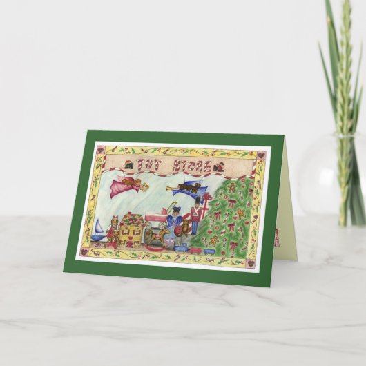 Magasin de Jouets Carte de Noël (Devant)