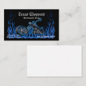 Magasin de moto Standard, Carte de visite de 3,5 p (Devant / Derrière)