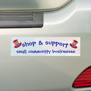 Magasiner et soutenir Petites entreprises Sticker