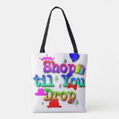 Magasinez jusqu'à ce que vous lâchiez le Sac fourr (Dos)