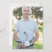 Magazine 50 Mannen Golfviering 50 jaar Kaart (Achterkant)