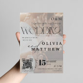 Magazine Cover 2 Photo Wedding Kaart