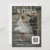 Magazine Cover Wedding Invitation (Devant)