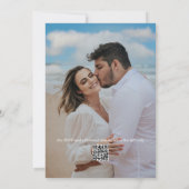 Magazine Editorial Newspaper Wedding Photo Kaart (Achterkant)