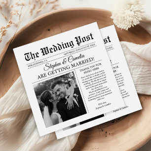 Magazine Editorial Newspaper Wedding Photo Servet