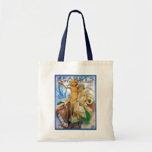 Magazine Hoesje, Alphonse Mucha Tote Bag