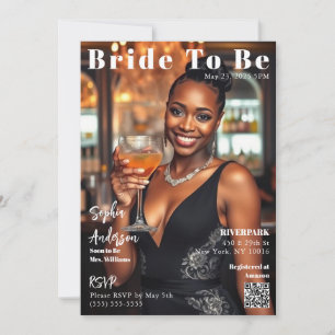 Magazine Hoesje Bride to Be-Invitation Kaart