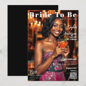 Magazine Hoesje Bride to Be-Invitation Kaart (Voorkant / Achterkant)