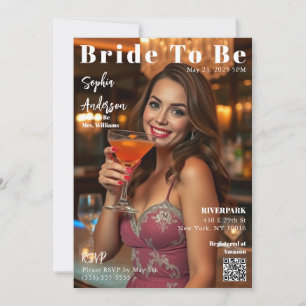 Magazine Hoesje Bride to Be-Invitation Kaart