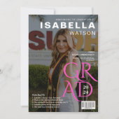 Magazine Hoesje Foto Afstuderen Aankondiging (Voorkant)