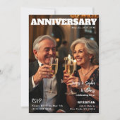 Magazine Hoesje Jubileum Uitnodiging (Voorkant)