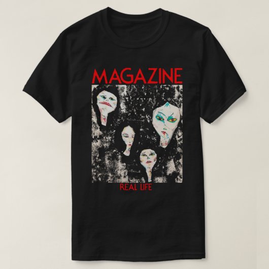 Magazine - T-shirt Real Life Premium (Design devant)