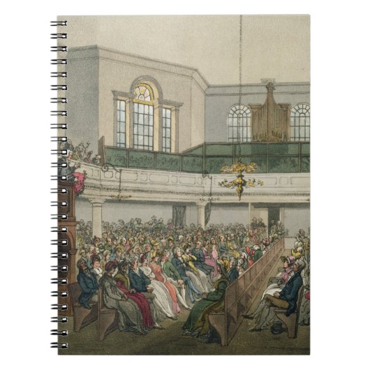 Magdalen Chapel uit 'Ackermann'-microkosmos van Lo Notitieboek (Voorkant)