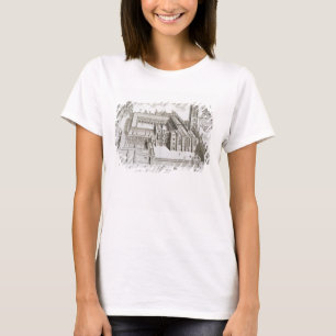 Magdalen College, Oxford, uit 'Oxonia Illustrata' T-shirt