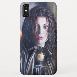 MAGDALEN EN POMEGRANAAT Black White Red iPhone XS Max Hoesje
