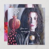 MAGDALEN rood Kaart (Voorkant / Achterkant)