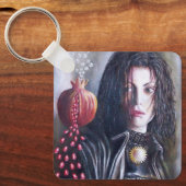 MAGDALENA EN GRANAATAPPEL SLEUTELHANGER (Voorkant)