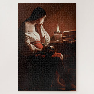 Magdalene met de rookvlam La Tour Legpuzzel