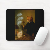 Mage Cat Meme Cat Exorcism Mouse Funny Fantasy Hum Muismat (Met muis)