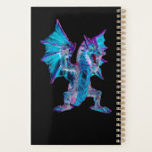 Mage de combat Dragon d'Infer de Feu Bleu Fantasti (Dos)