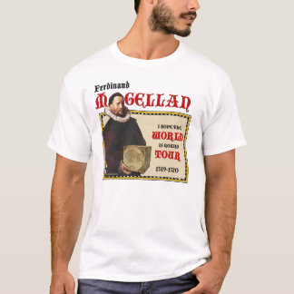 Magellan 1519 World Tour (Mannen Light) T-shirt
