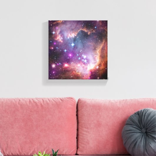 Magellanic Cloud Canvas Afdruk (Insitu (Woonkamer))