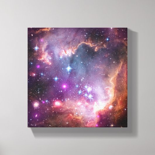 Magellanic Cloud Canvas Afdruk (Voorkant)