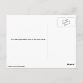 Magellanic Penguin Briefkaart (Achterkant)