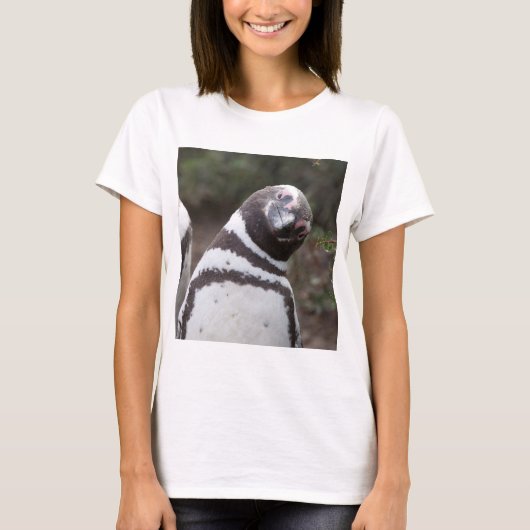 Magellanic Penguin Portrait T-shirt (Voorkant)