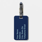 Magen Bet Bagagelabel (Achterkant verticaal)