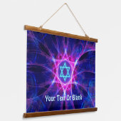 Magen Bet Fractal Hangend Wandkleed (Gebogen)