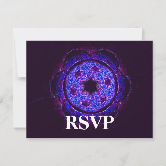 Magen David Alef Bar/Bat mitzvah RSVP (Devant)