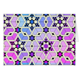 Magen David Glas in lood