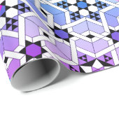 Magen David Glas in lood Cadeaupapier (Rol Hoek)