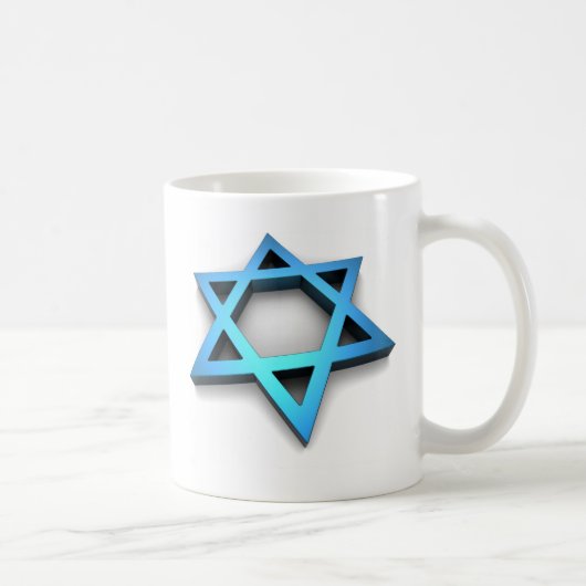 Magen David Koffiemok (Rechts)
