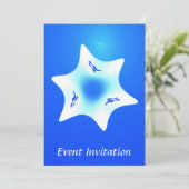 Magen Lavan (White Star) Kaart (Staand voorkant)