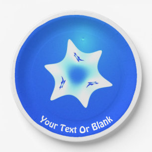 Magen Lavan (White Star) Papieren Bordje