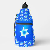 Magen Lavan (White Star) Sling Bag (Voorkant)