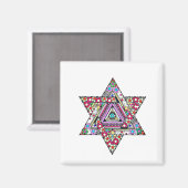 Magen Star of David Magnet (Recto/Verso)