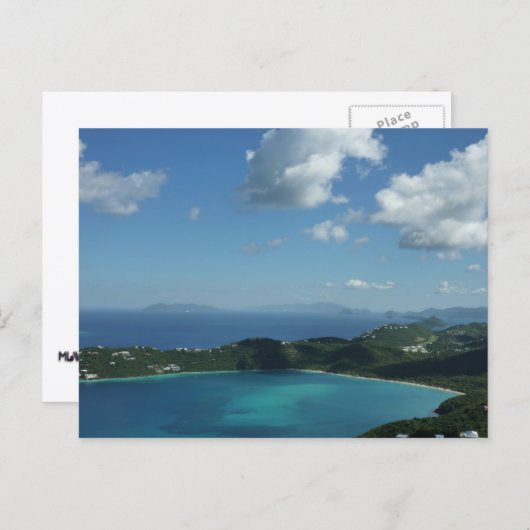 Magens Bay, St. Thomas Beauful Island Scene Briefkaart (Voorkant / Achterkant)