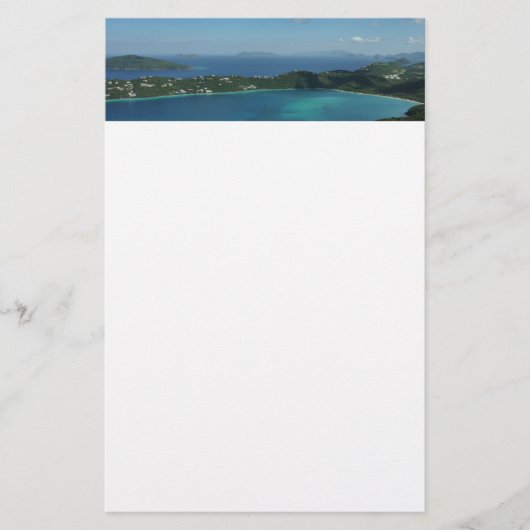 Magens Bay, St. Thomas Beauful Island Scene Briefpapier (Voorkant)