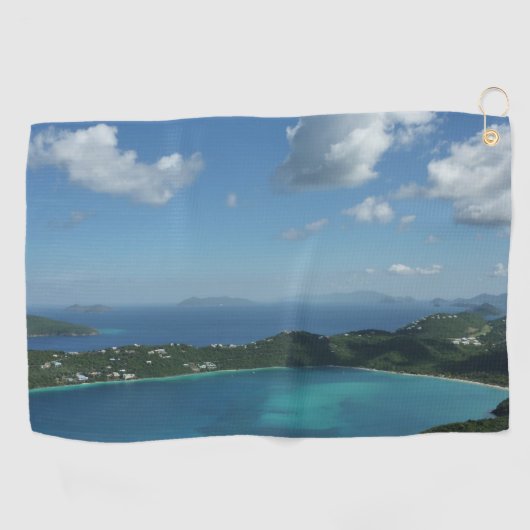 Magens Bay, St. Thomas Beauful Island Scene Golfhanddoek (Horizontaal)