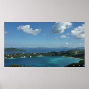 Magens Bay, St. Thomas Beauful Island Scene Poster