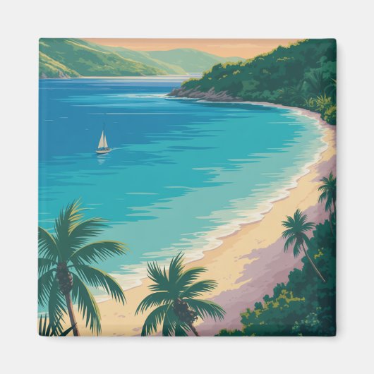 Magen's Bay, St. Thomas Magneet (Voorkant)